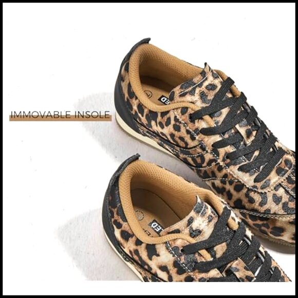 Women's Low Top Sneakers Lightweight Comfortable Casual Walking Workout - Picture 3 of 7